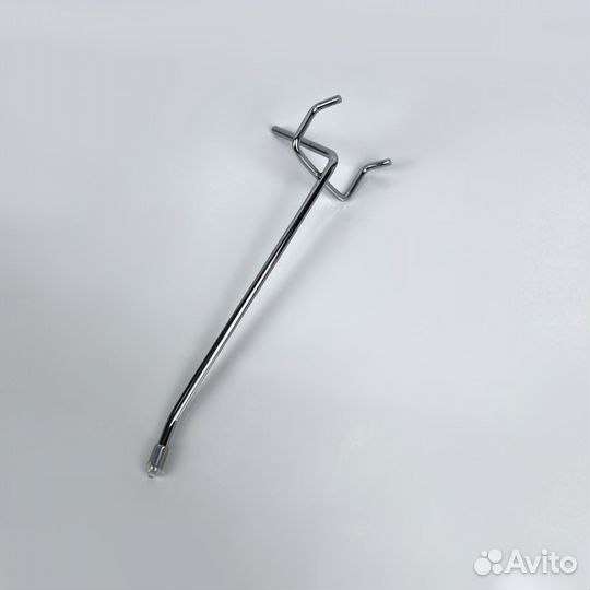 Крючок на перфорацию одинарный L150мм d4,8мм, ш