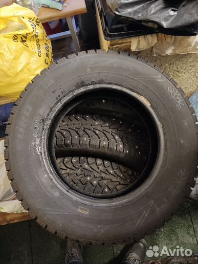 Шины зимние на r 14 бу