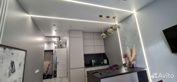 Натяжные потолки