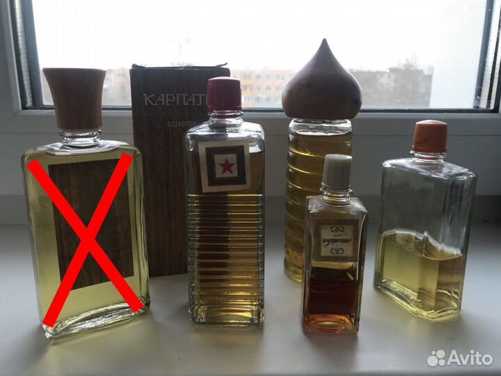 Винтажные ретро одеколоны СССР