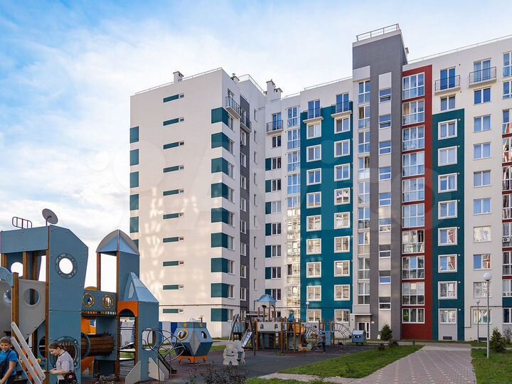 3-к. квартира, 77,4 м², 1/9 эт.
