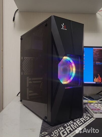 Игровой пк AMD/16GB/SSD/HDD/RX588