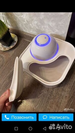 Электронная поилка -фонтанчик д/кошек