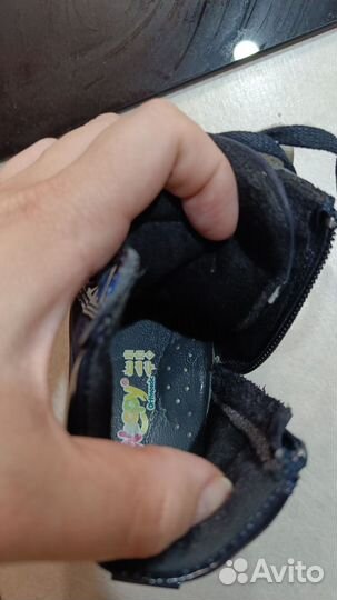 Ботинки на девочку 25 размер