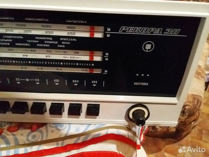 Радиола ламповая Рекорд 311