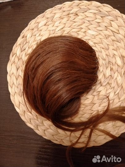 Шиньон из натуральных волос