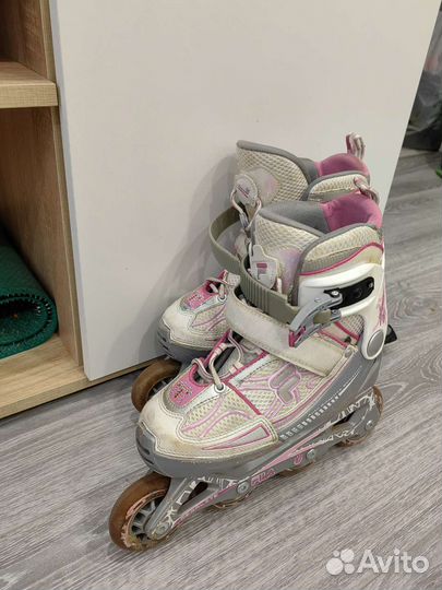 Роликовые коньки детские раздвижные