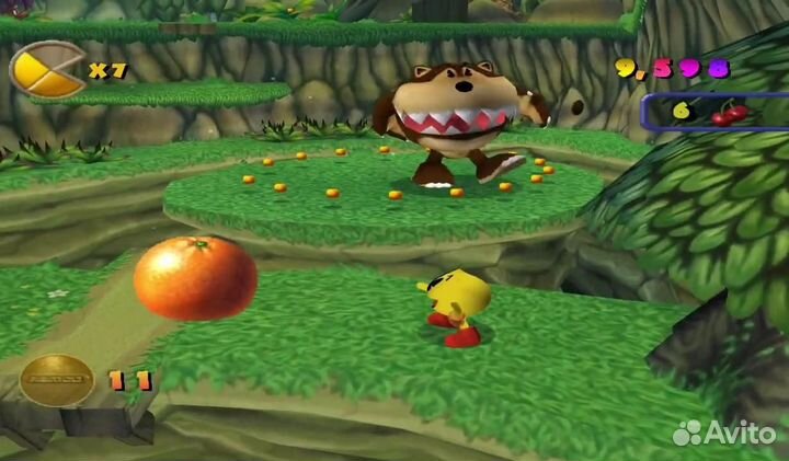 Pac-Man World 2 витринный образец, английский PS2