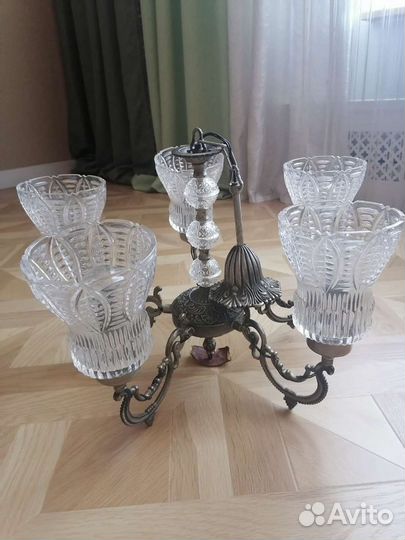 Люстра хрустальная СССР