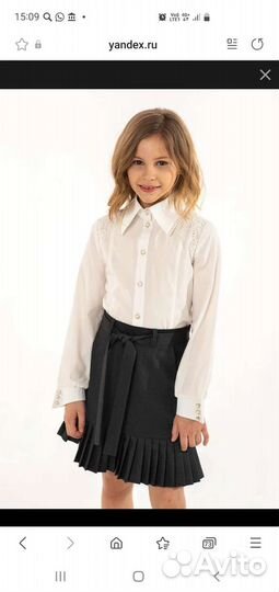 Новая Блузка Mooriposh 146р