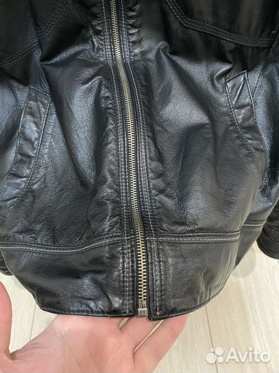 Кожаная куртка puma