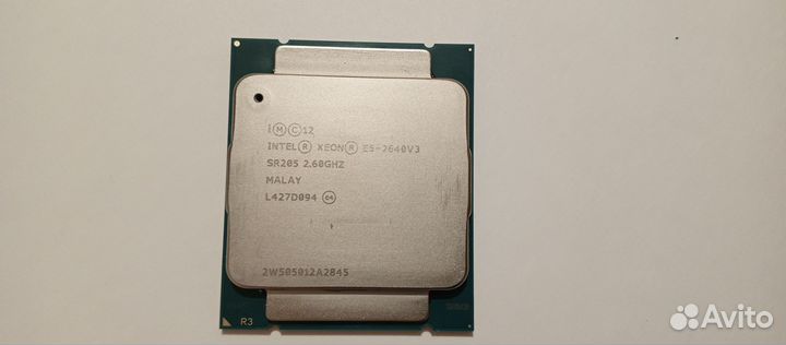 Процессор xeon E5-2640v3