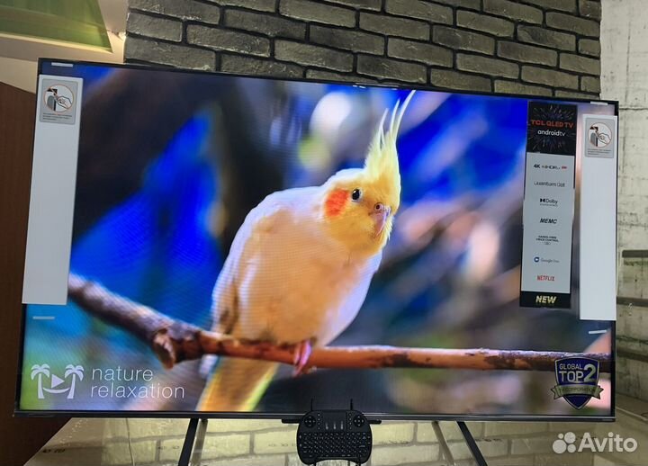 Напичканный qled 55 Ultra 4K HDR,Android,настроен