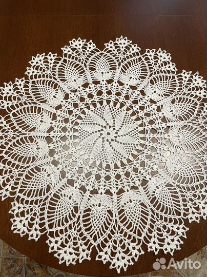 Ручная работа Салфетки вязаные крючком