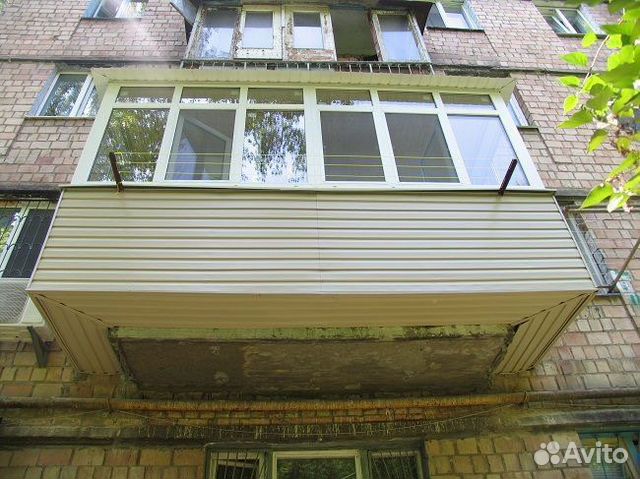 Балкон с выносом или лоджия пластиковая