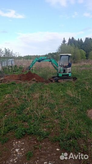 Услуги мини экскаватора