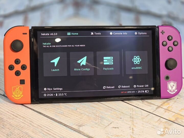 Nintendo Switch Oled Pokemon Scarlet&Violet Прошит