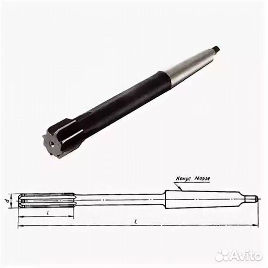 Развертка 28,0 Н7 к/х машинная