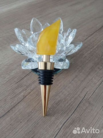 Пробка с натуральным Балтийским янтарем