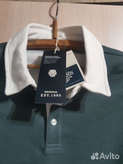 Толстовка с воротником поло