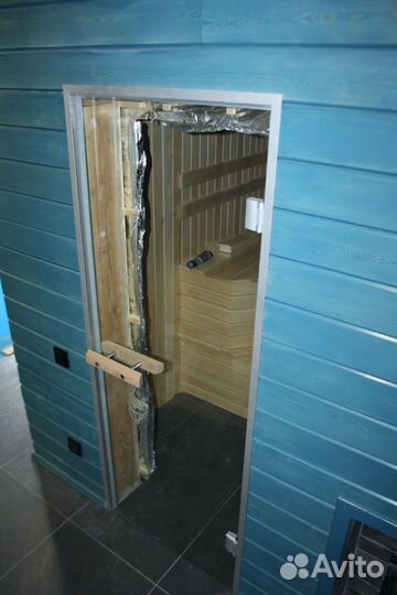 Межкомнатные двери из стекла Двери в сауну