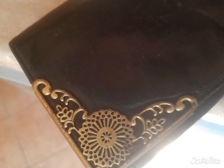 Партмане женский кожаный