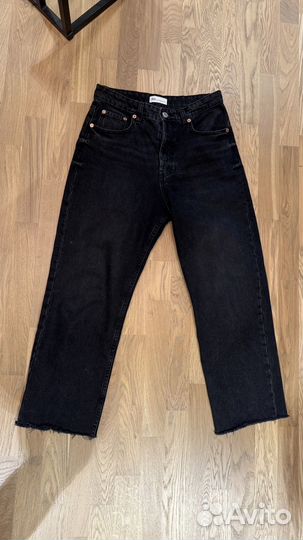 Джинсы zara straight