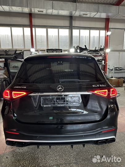 Рестайлинг мерседес GLE 167