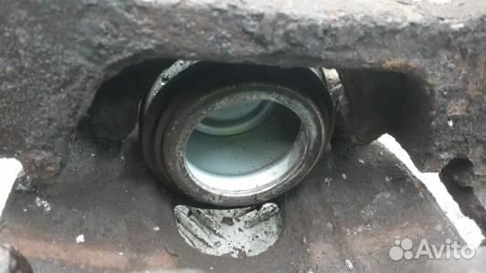 Суппорт тормозной передний левый volkswagen tiguan