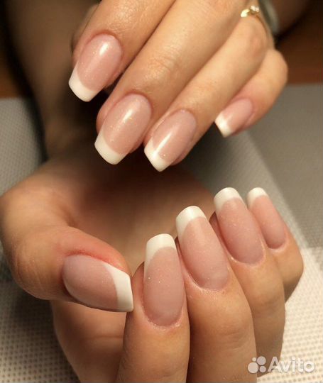Наращивание ногтей (акрил), шелак