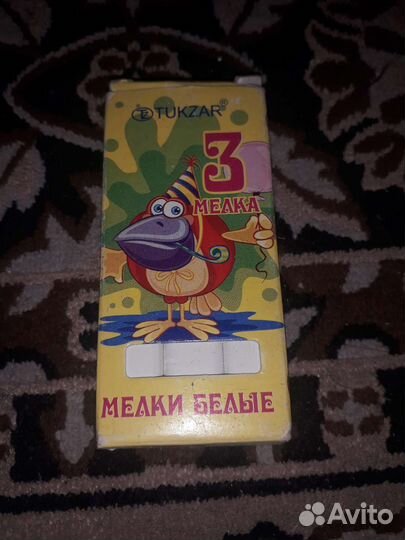 Мелки для рисования с истёкшим сроком годности