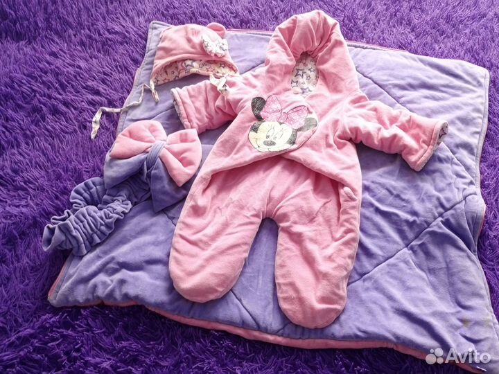 Конверт на выписку зимний