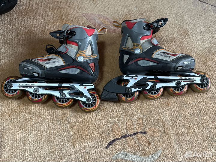 Ролики rollerblade детские раздвижные