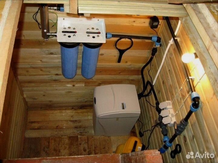 Система очистки воды из скважины