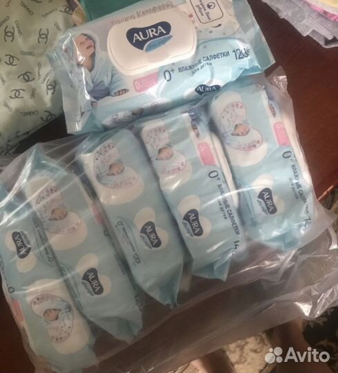 Влажные салфетки детские 120 шт