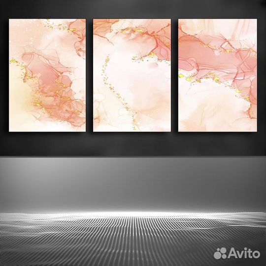 Стильные интерьерные картины на холсте. Абстракция