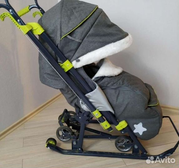 Санки коляска ника