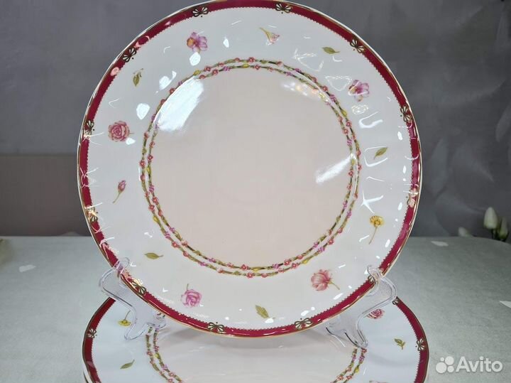 Набор обеденных тарелок 6 х 27 см lenardi