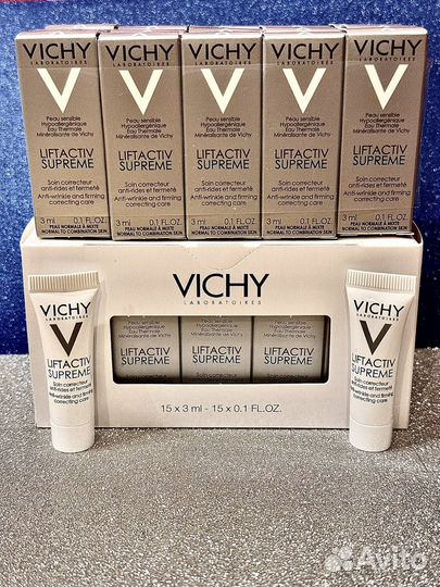 Vichy liftactiv suprem крем уход против морщин 3мл