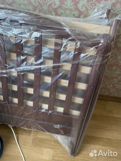 Кровать детская из массива бука 160/80 nuovita