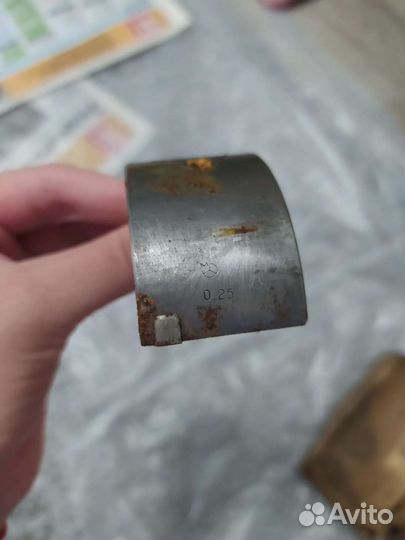 Вкладыши коренные, шатунные, газ М20, газ-69