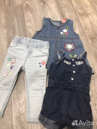 Вещи на девочку 80 р