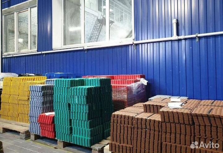 Модульная плитка пвх для гаража