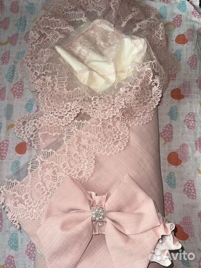 Конверт на выписку для девочки