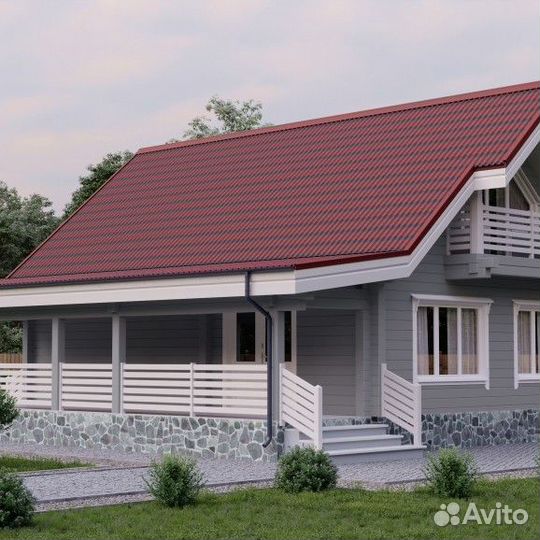Ондулин Черепица 1,95*0.96 м, красная