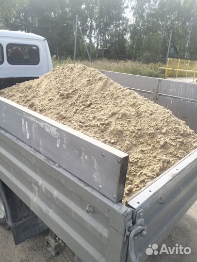 Песок щебень доставка газель