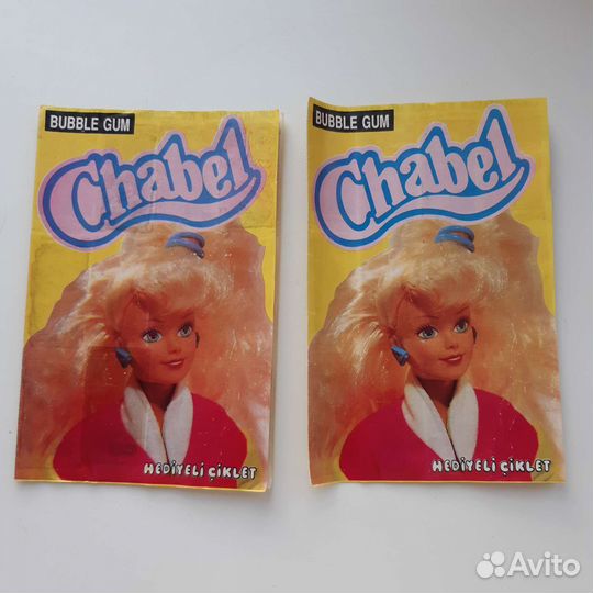 Альбом с наклейками 90х Chabel Синди Барби Тиктак