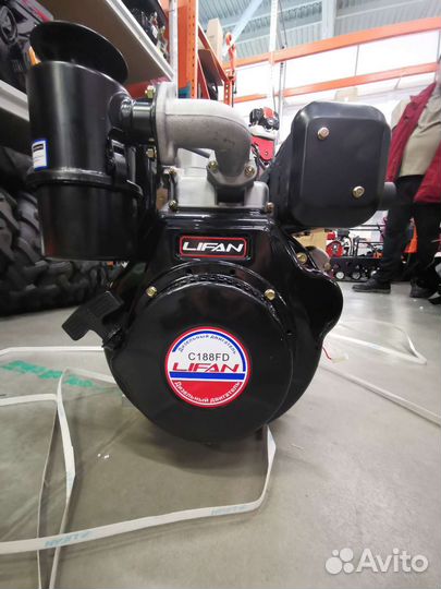 Дизельный двигатель lifan C188FD 6А