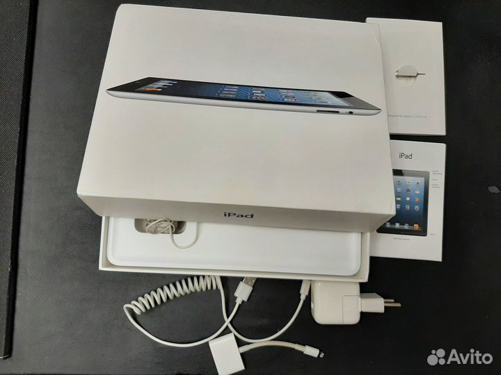 Планшет Apple iPad 4 (Model A1460) 4G LTE, коробка