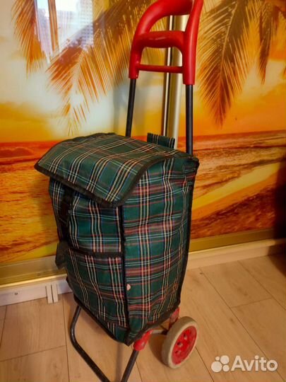 Сумка тележка на колесах